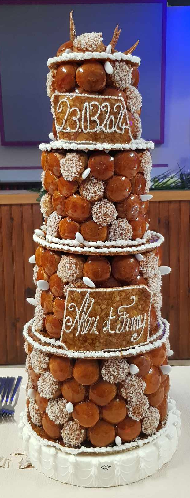 Pièce montée de mariage