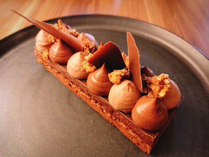 Entremet maison au chocolat Oriado